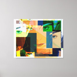 アーポップ・アートのト キャンバスプリント