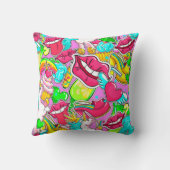 アーポップ・アートのト クッション (裏面)