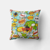 アーポップ・アートのト クッション (裏面)