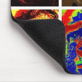 アーポップ・アートのト・ゴリラス マウスパッド (コーナー)