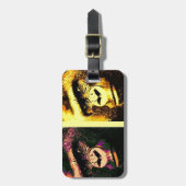 アーポップ・アートのト・ゴリラス ラゲッジタグ (正面縦)
