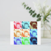 アーポップ・アートのト・ゴリラ ポストカード (スタンド正面)