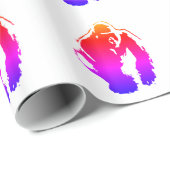 アーポップ・アートのト・ゴリラ ラッピングペーパー (ロールコーナー)