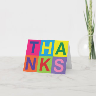 アーポップ・アートのト・サンキュー サンキューカード
