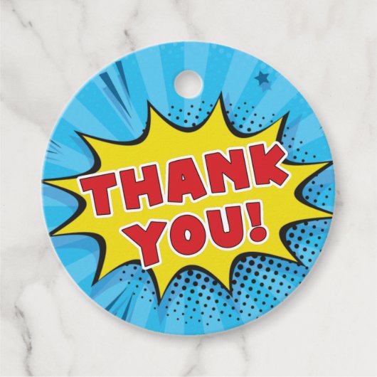 アーポップ・アートのト・サンキュー フェイバータグ (正面)