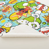 アーポップ・アートのト シェルパブランケット (3/4)