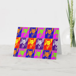 アーポップ・アートのト·ジャック·JFK·ジョン·F·ケネディ カード
