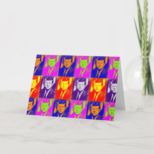 アーポップ・アートのト·ジャック·JFK·ジョン·F·ケネディ カード