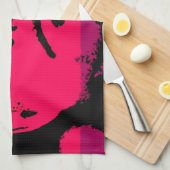 アーポップ・アートのト・ジャックJFKジョン・F・ケネディ キッチンタオル (四つ折り)