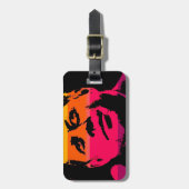 アーポップ・アートのト・ジャックJFKジョン・F・ケネディ ラゲッジタグ (正面縦)