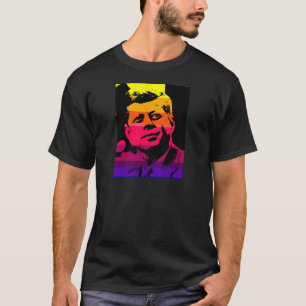 アーポップ・アートのト・ジャックJFKジョン・F・ケネディ Tシャツ