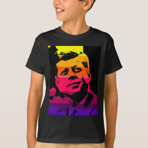 アーポップ・アートのト・ジャックJFKジョン・F・ケネディ Tシャツ