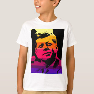 アーポップ・アートのト・ジャックJFKジョン・F・ケネディ Tシャツ