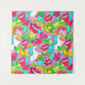 アーポップ・アートのト タペストリー (正面)