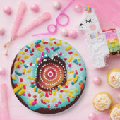 アーポップ・アートのト・ドーナツ ペーパープレート (パーティー)