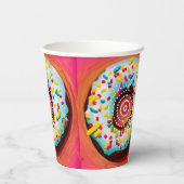 アーポップ・アートのト・ドーナツ 紙コップ (裏面)