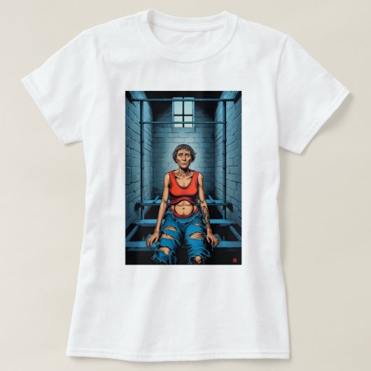 「アーポップ・アートのト・ビベス Tシャツ (デザイン正面)