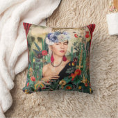 アーポップ・アートのト・フリダ・カホロ クッション (ブランケット)