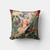 アーポップ・アートのト・フリダ・カホロ クッション (正面)