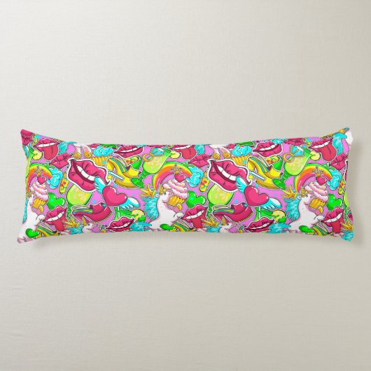 アーポップ・アートのト ボディピロー (正面)