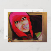 アーポップ・アートのト ポストカード (正面/裏面)