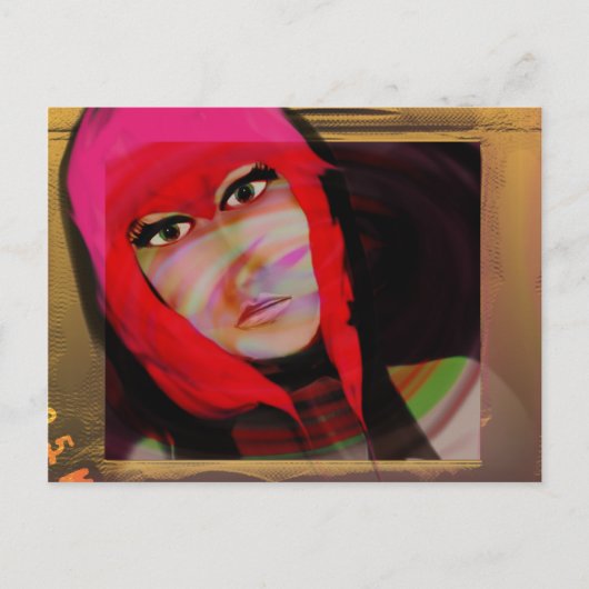 アーポップ・アートのト ポストカード (正面)