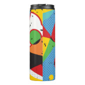 アーポップ・アートのト、ミニマ鮮やかリズム。 タンブラー (裏面)