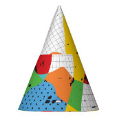 アーポップ・アートのト、ミニマ鮮やかリズム。 パーティーハット (左)