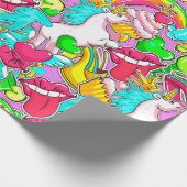 アーポップ・アートのト ラッピングペーパー (角)