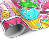 アーポップ・アートのト ラッピングペーパー (ロールコーナー)