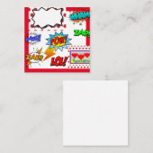 アーポップ・アートのト、漫画 ノートカード (正面/裏面)