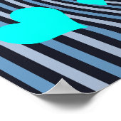 アーポップ・アートのト「私は彼女を愛する」 ポスター (角)