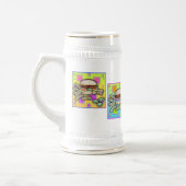 アーポップ・アートのトHAMBURGER MUG - Beer Stein ビールジョッキ (左)