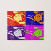 アーポップ・アートのトJFKジョン・F・ケネディ ジグソーパズル (横)