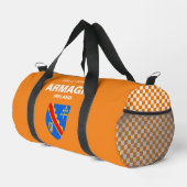 アーマグ・アイルランドパーソナライズされた語 ダッフルバッグ (右コーナー)