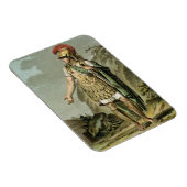 アーマーのアキレス、アウリの「イフィゲニア」の衣装 マグネット (右側)