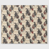 アーマーの貴族の騎士中世軍隊大会 ラッピングペーパー (フラット)