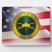 アーマーアーミー退役軍人 フォトプラーク (正面)