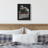 アーマーオブゴッド聖なる書物、 経典キャンバス キャンバスプリント (インサイチュ (寝室))