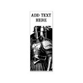 アーマーパーソナライズされた – ウッドアートスタンプ ラバースタンプ (インプリント)