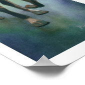 "アーマー輝く"騎士の水色 ポスター (角)