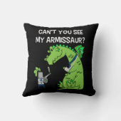 アーミッサーの腕の手首の傷が見えない クッション (裏面)