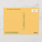 アーミッシュのポストカード。ことわざ！お店の名前やあなたの名前を入れて！ ポストカード (裏面)