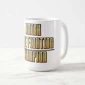 アーミッシュのレーキ格闘チャンピオン コーヒーマグカップ (正面右)