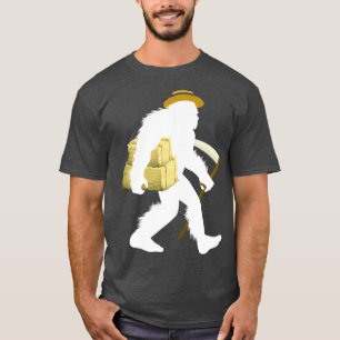 アーミッシュビッグフットファーマー クリプトクリーチャー農業 サスクワッチ Tシャツ