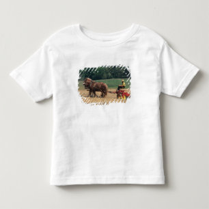 アーミッシュ カントリー シンプルな人々 農業 トドラーTシャツ