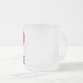 アーミデールが大好き フロストグラスマグカップ (正面右)