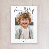 アーミニマルチ付きモダン写真 – 白黒 シーズンカード