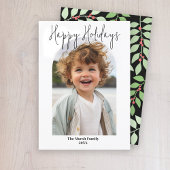 アーミニマルチ付きモダン写真 – 白黒 シーズンカード