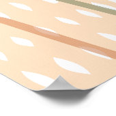 アーミニマルチ抽象芸術ボー自然ー調ポスター ポスター (角)